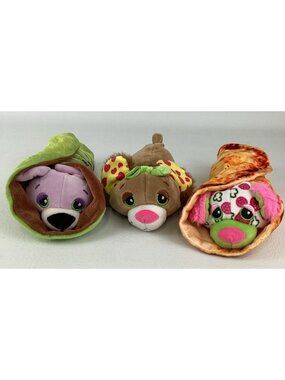 Cutetitos Plush Stuffed Animal Toy Lot Wraps Basilito Mouse Pizzaitos Peppito